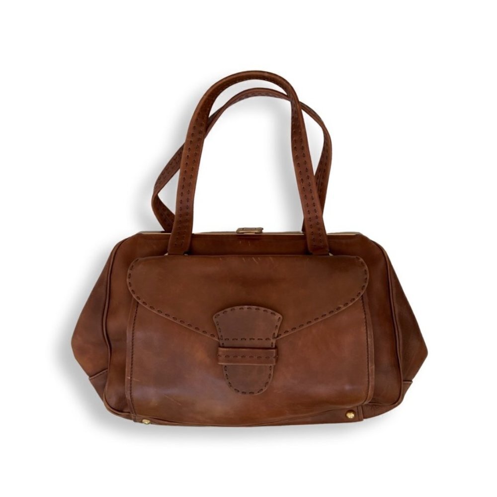 Prada Brown Doctors Bag  / VIBE